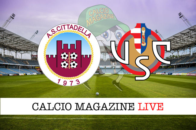 Cittadella Cremonese cronaca diretta live risultato in tempo reale