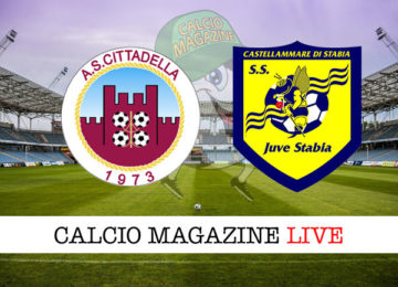 Cittadella Juve Stabia cronaca diretta live risultato in tempo reale