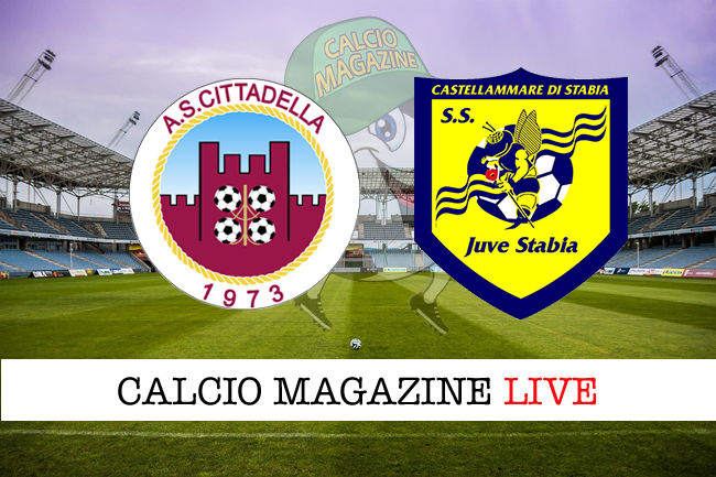 Cittadella Juve Stabia cronaca diretta live risultato in tempo reale