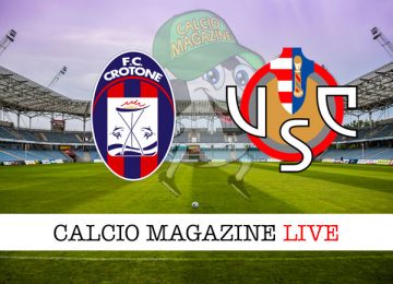 Crotone Cremonese cronaca diretta live risultato in tempo reale