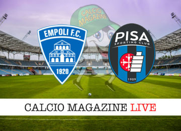 Empoli Pisa cronaca diretta live risultato in tempo reale