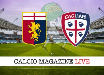 Genoa Cagliari cronaca diretta live risultato in tempo reale