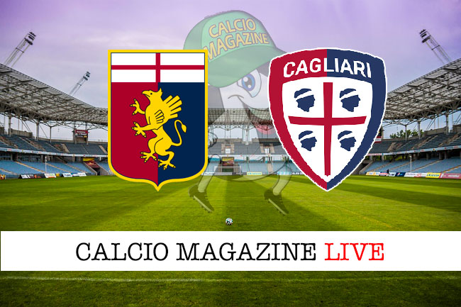 Genoa Cagliari cronaca diretta live risultato in tempo reale