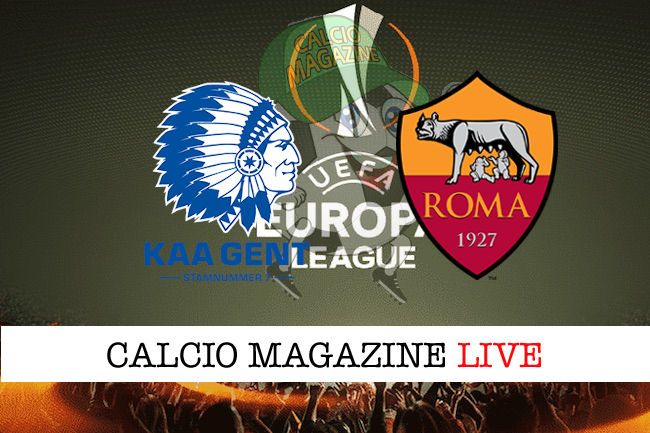 Gent Roma cronaca diretta live risultato in tempo reale