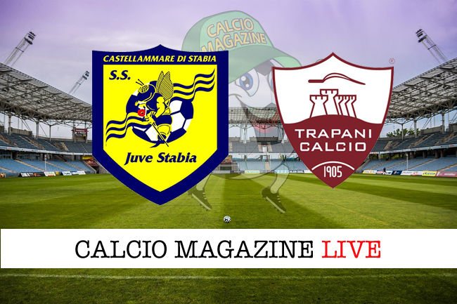 Juve Stabia Trapani cronaca diretta live risultato in tempo reale