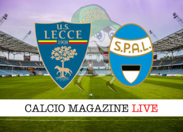Lecce Spal cronaca diretta live risultato in tempo reale