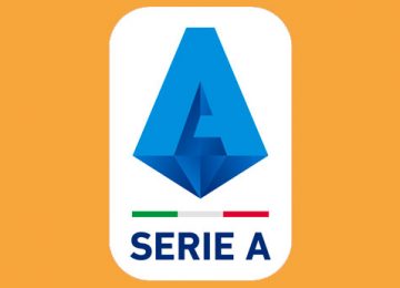 logo serie a arancione