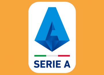 logo serie a arancione