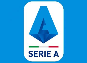 logo serie a blu