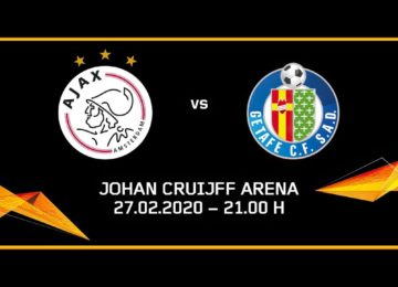 Diretta Ajax - Getafe: risultato in tempo reale, tabellino