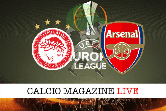 Olympiacos Arsenal cronaca diretta live risultato in tempo reale
