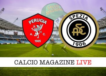 Perugia Spezia cronaca diretta live risultato in tempo reale