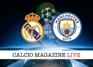 Real Madrid Manchester City cronaca diretta live risultato in tempo reale