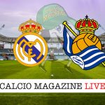 Real Madrid Real Sociedad cronaca diretta live risultato in tempo reale