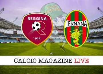 Reggina Ternana cronaca diretta live risultato in tempo reale