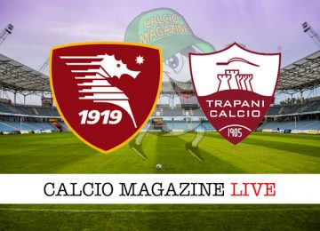 Salernitana Trapani cronaca diretta live risultato in tempo reale