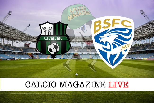 Sassuolo Brescia cronaca diretta live risultato in tempo reale