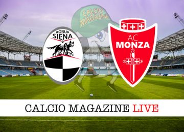 Siena Monza cronaca diretta live risultato in tempo reale