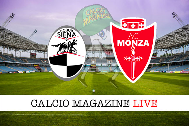 Siena Monza cronaca diretta live risultato in tempo reale