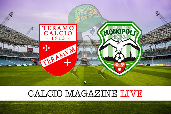 Teramo Monopoli cronaca diretta live risultato in tempo reale