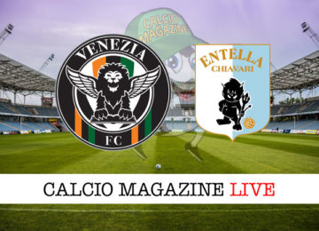 Venezia Virtus Entella cronaca diretta live risultato in tempo reale