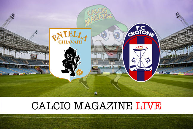 Virtus Entella Crotone cronaca diretta live risultato in tempo reale