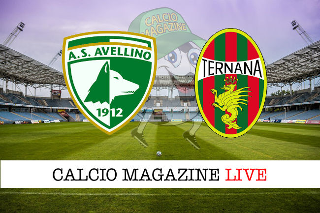 Avellino Ternana cronaca diretta live risultato in tempo reale