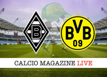 Borussia Monchengladbach Borussia Dortmund cronaca diretta live risultato in tempo reale