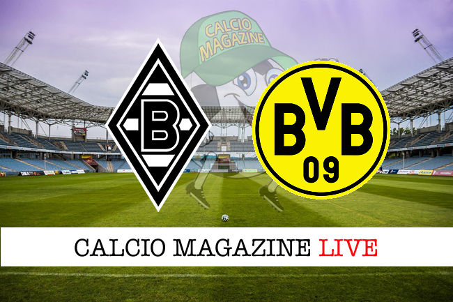 Borussia Monchengladbach Borussia Dortmund cronaca diretta live risultato in tempo reale