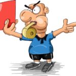 cartellino rosso arbitro