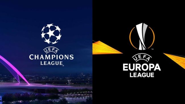Champions ed Europa League