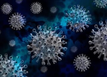 coronavirus blue night