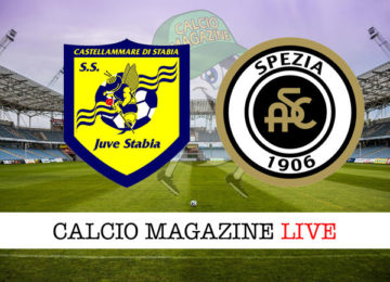 Juve Stabia Spezia cronaca diretta live risultato in tempo reale