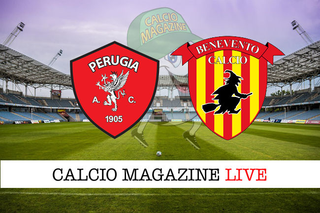 Perugia Benevento cronaca diretta live risultato in tempo reale