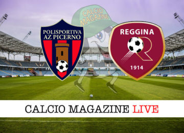 Picerno Reggina cronaca diretta live risultato in tempo reale