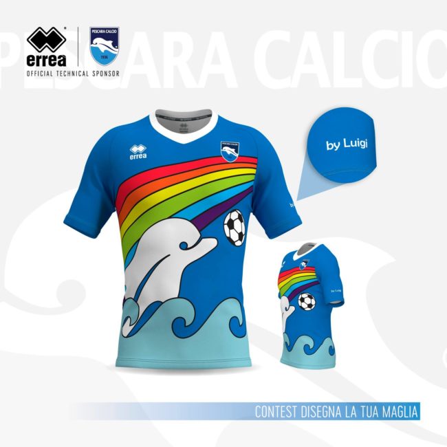 Serie B, il Pescara indosserà una maglia davvero speciale