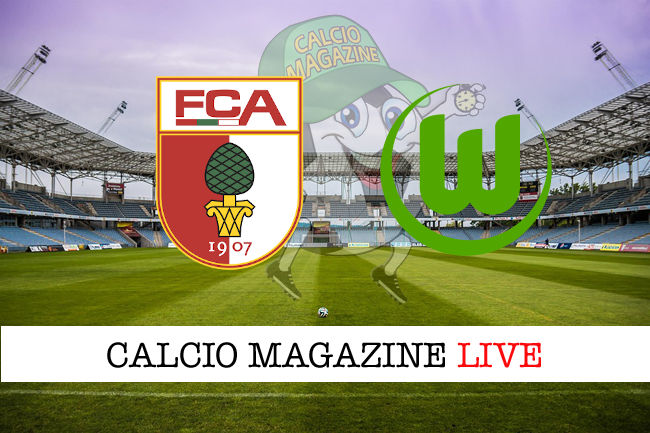 Augsburg Wolfsburg cronaca diretta live risultato in tempo reale