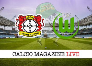 Bayer Leverkusen Wolfsburg cronaca diretta live risultato in tempo reale