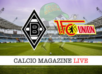 Borussia M'Gladbach Union Berlino cronaca diretta live risultato in tempo reale