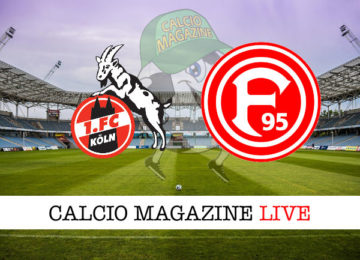 Colonia Fortuna Dusseldorf cronaca diretta live risultato in tempo reale