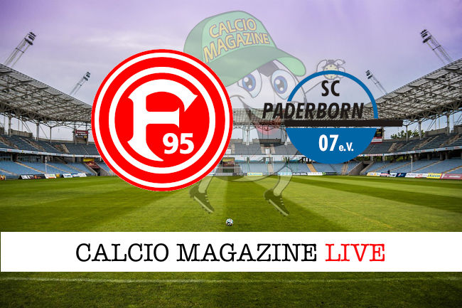 Dusseldorf Paderborn cronaca diretta live risultato in tempo reale