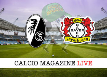 Friburgo Bayer Leverkusen cronaca diretta live risultato in tempo reale