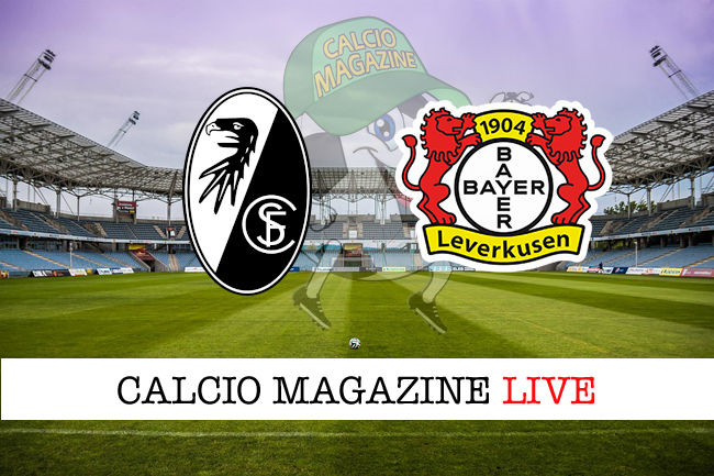 Friburgo Bayer Leverkusen cronaca diretta live risultato in tempo reale