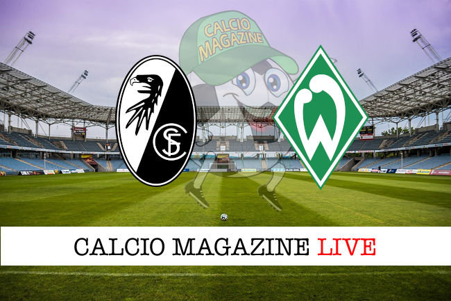 Friburgo Werder Brema cronaca diretta live risultato in tempo reale