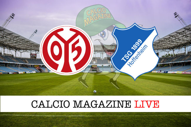 Mainz Hoffenheim cronaca diretta live risultato in tempo reale