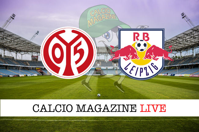 Mainz 05 Lipsia cronaca diretta live risultato in tempo reale