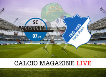 Paderborn Hoffenheim cronaca diretta live risultato in tempo reale