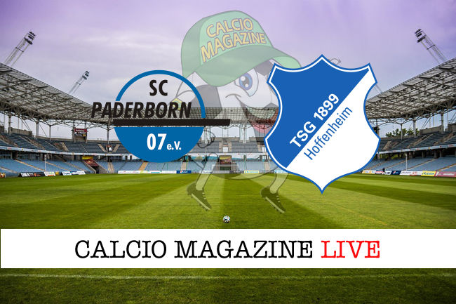 Paderborn Hoffenheim cronaca diretta live risultato in tempo reale