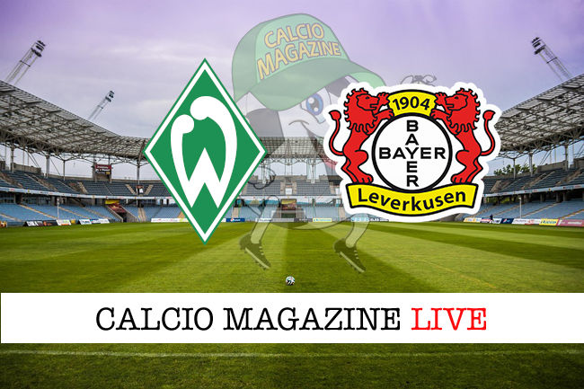 Werder Brema Bayer Leverkusen cronaca diretta live risultato in tempo reale