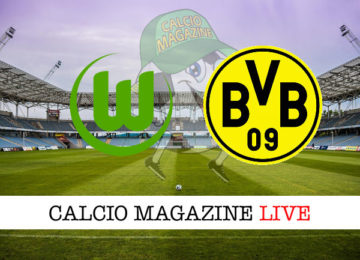 Wolfsburg Borussia Dortmund cronaca diretta live risultato in tempo reale